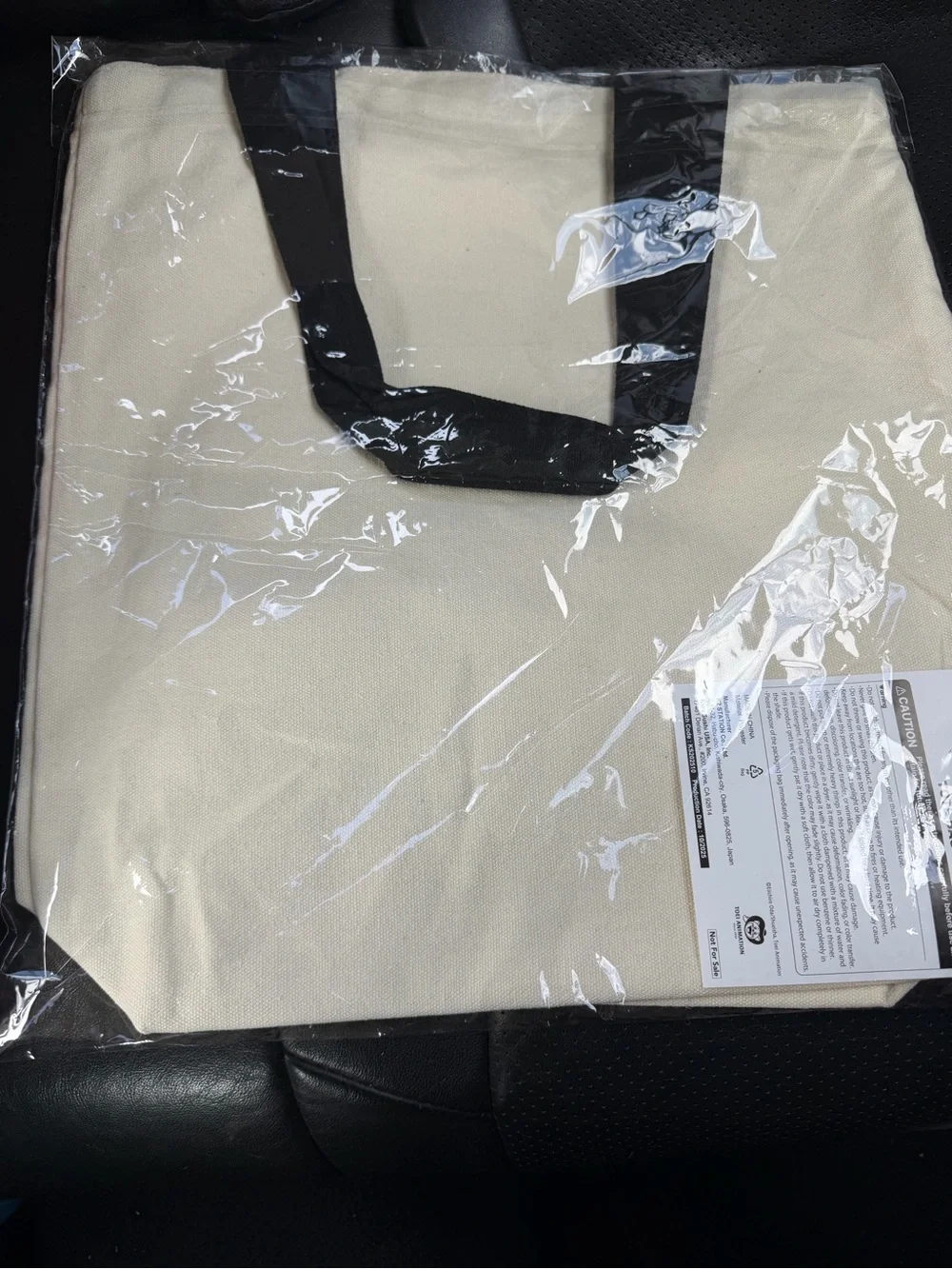 One Piece x Kura Sushi Anime Tote Bag Limited Promo BNWT - Picture 2 of 3